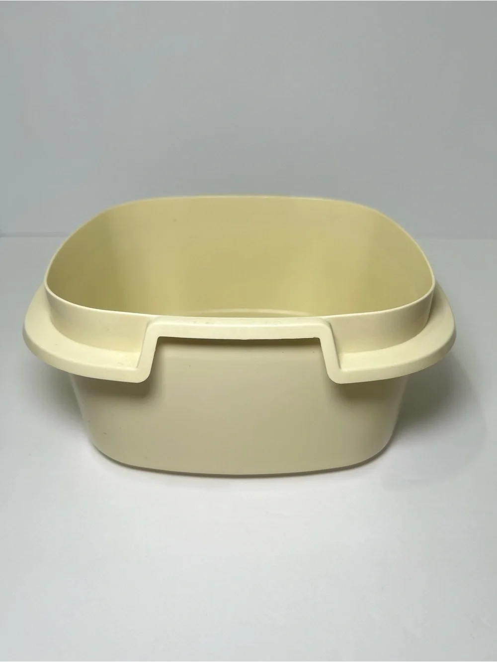 Vintage Tupperware Steam N Store Bowl Harvest Gold With Lid Strainer